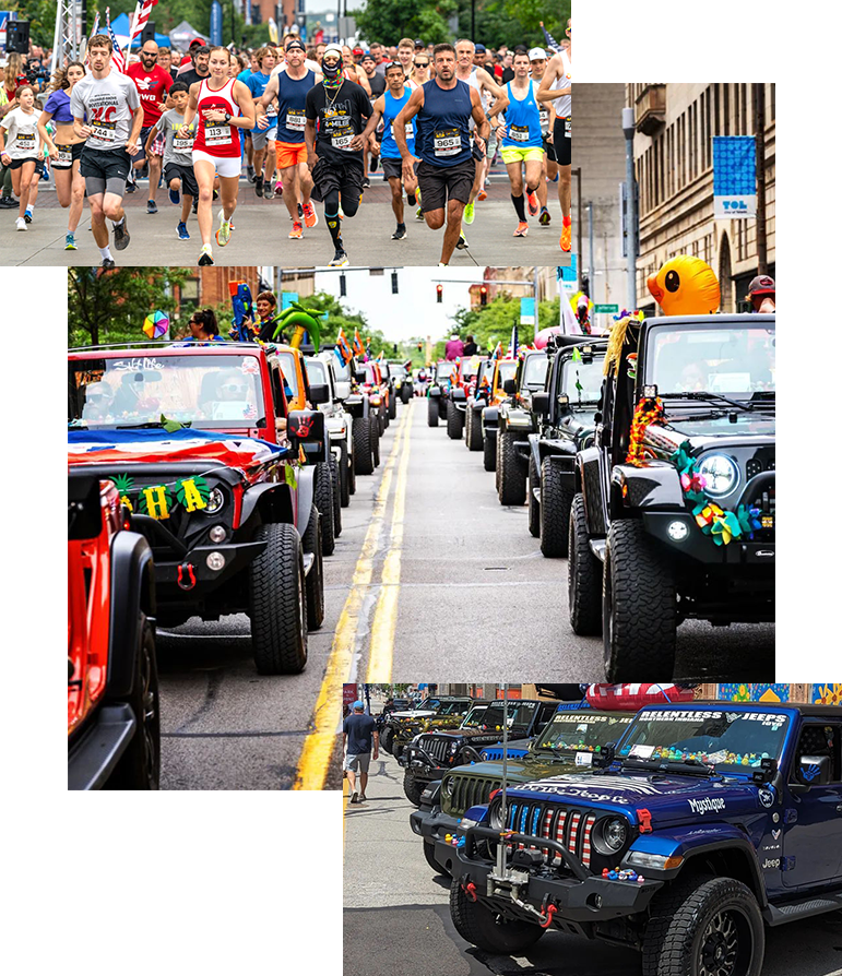 Toledo Jeep® Fest collage