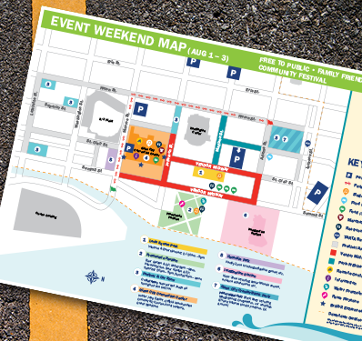 Weekend Event Map